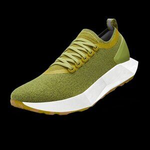 NIB Allbirds Women's 10 Wool Flyer Mizzles Lime Green, Water repellent